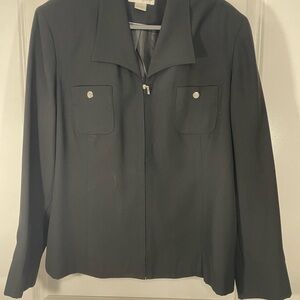 Worthington Black Women's Jacket Blazer Size 18